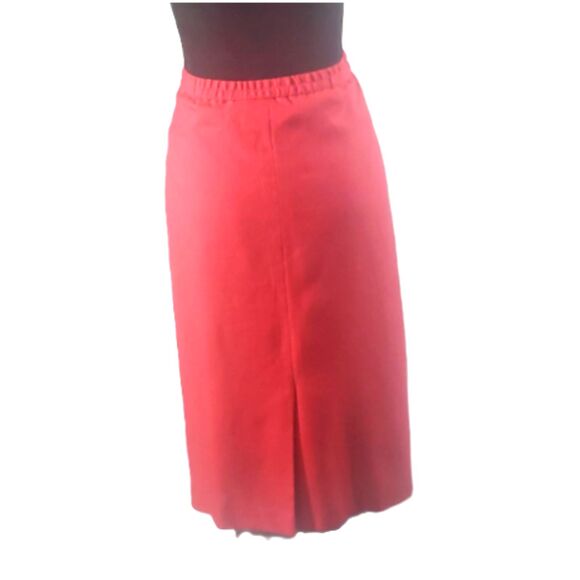 Pink Linen Feel Pencil Cut Skirt Size 16 - Picture 3 of 6